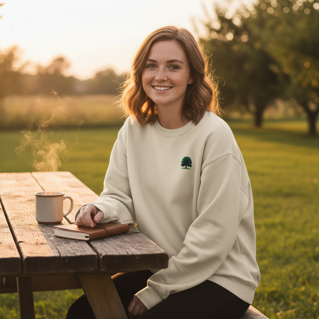 Everyday Oversized Iowa Tree Sweatshirt