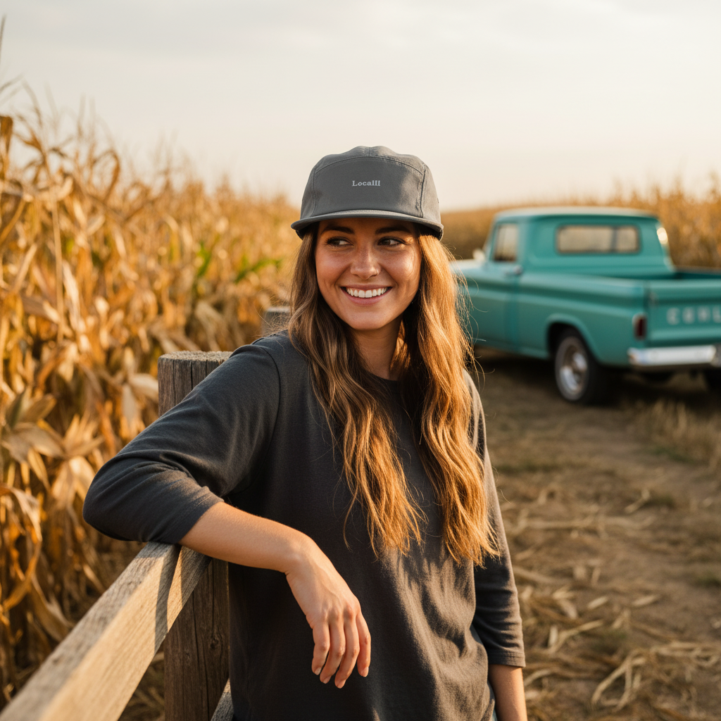 Localll's Own 5-Panel Cap, Casual and Great for Everyday Wear