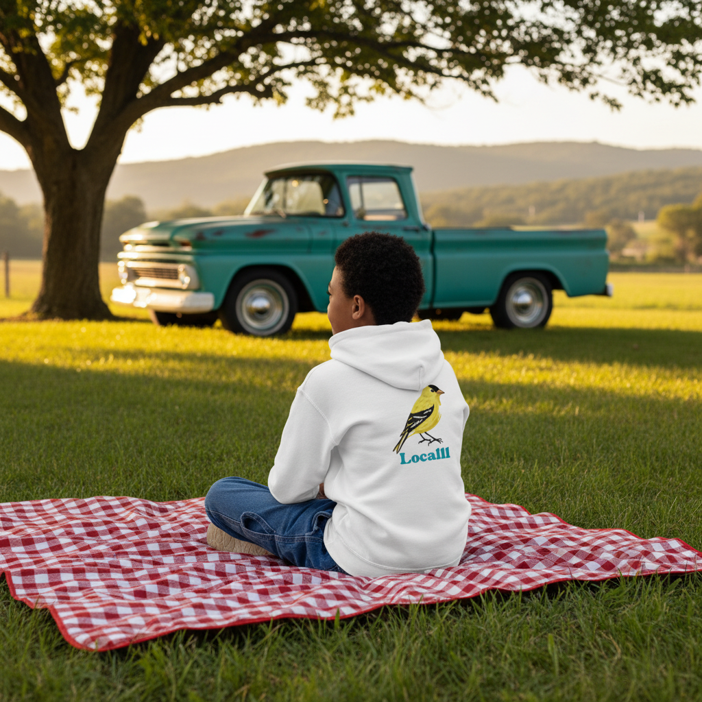 Going Everywhere Iowa Bird Hoodie (Youth)