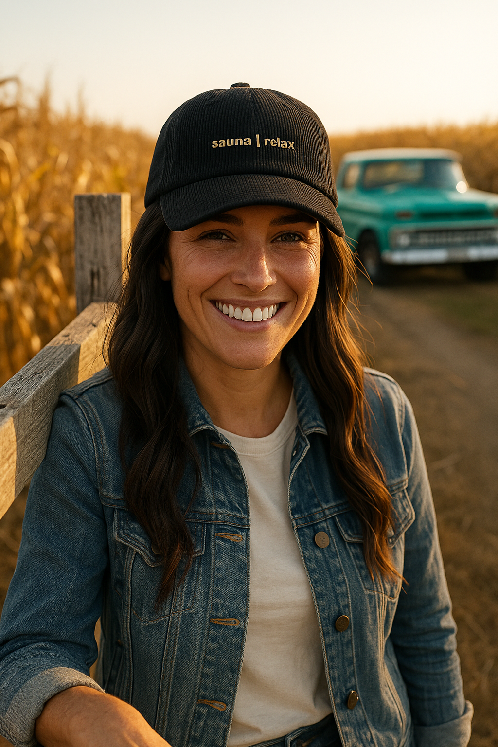 Easy Going Vintage Slow Days Corduroy Cap