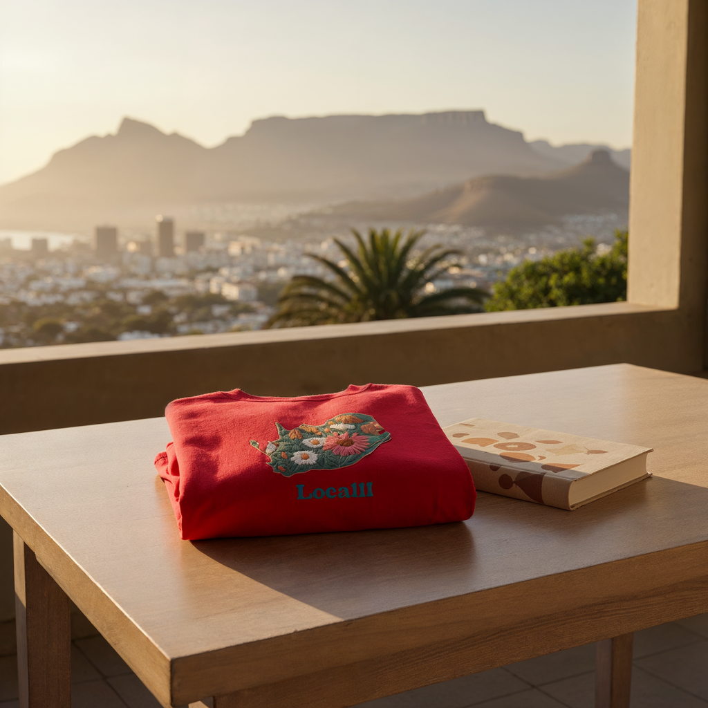 Casual Organic South Africa Flowers Sweatshirt