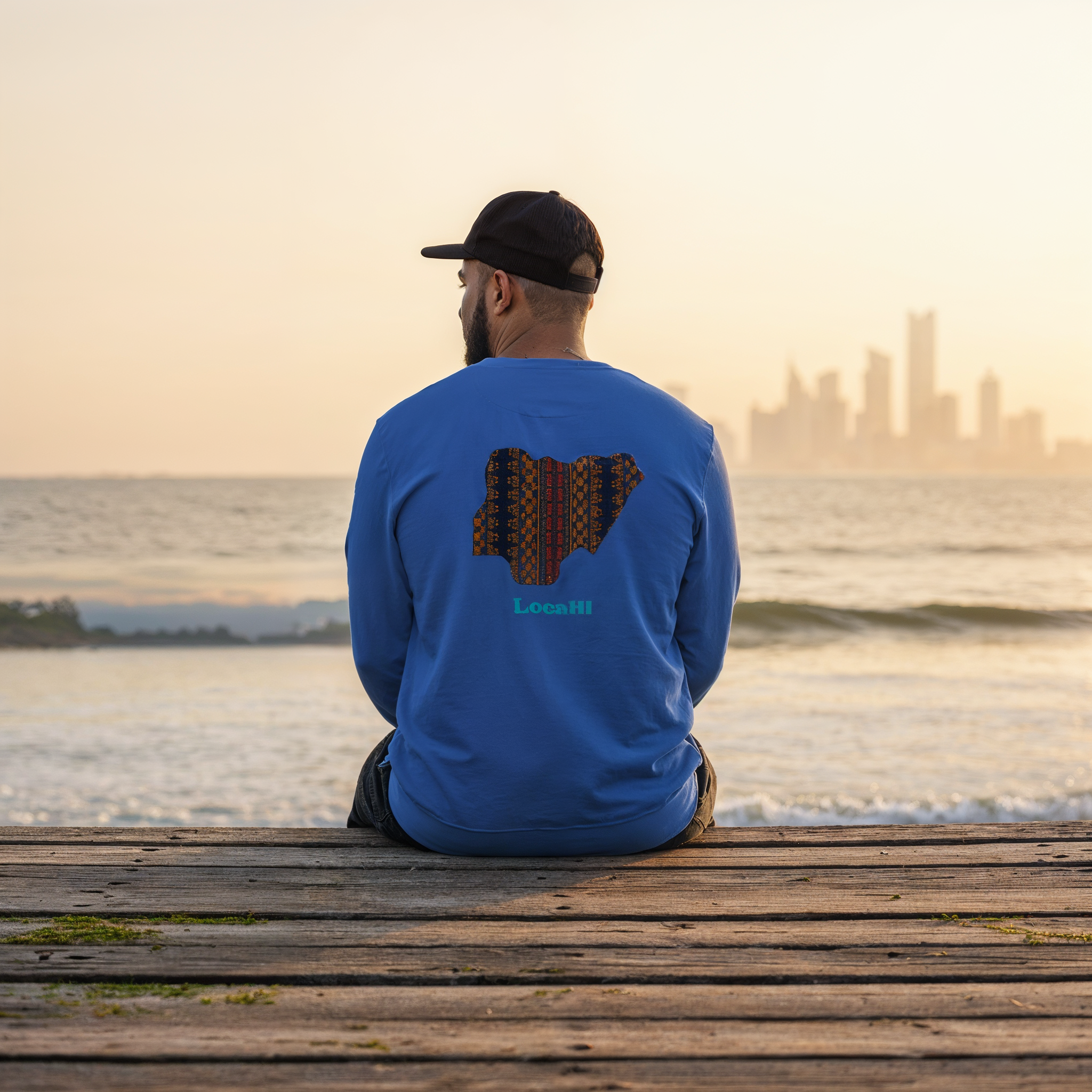 Casual Organic Nigeria Homeland Sweatshirt