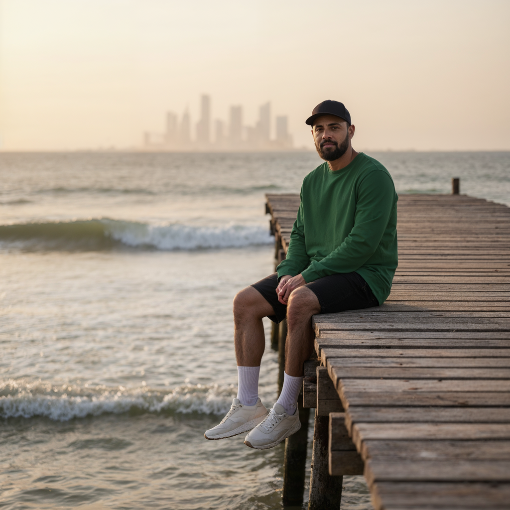 Casual Organic Nigerian Yellow Trumpets Sweatshirt