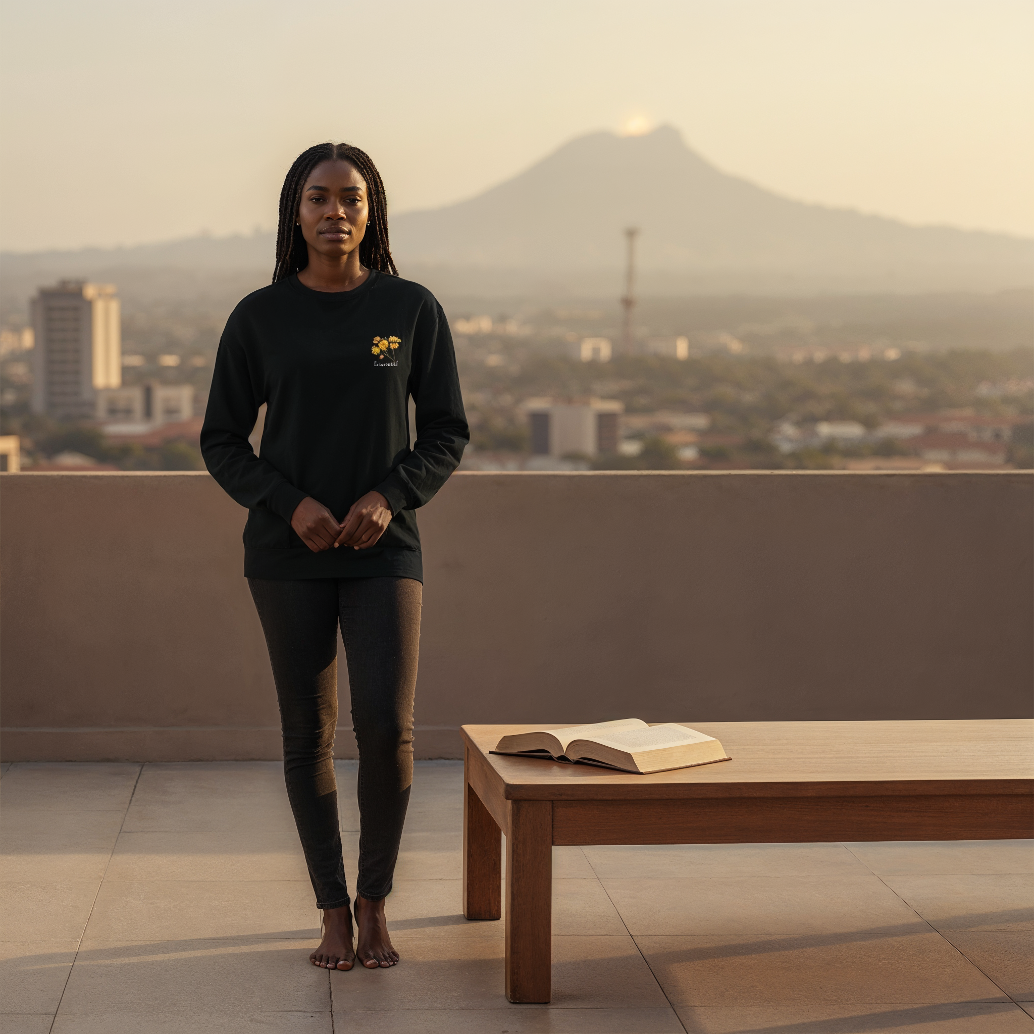 Heritage Nigeria Yellow Trumpet Sweatshirt