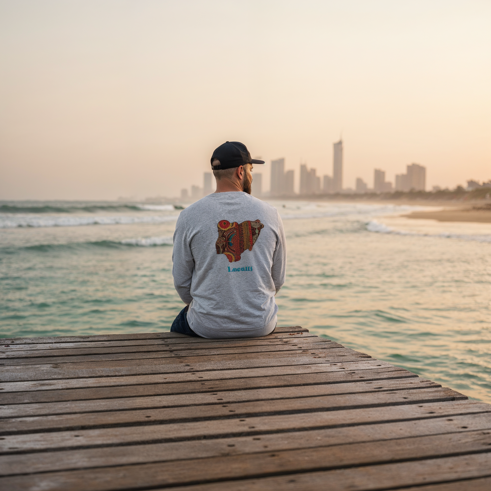 Casual Organic Nigeria Homeland Sweatshirt