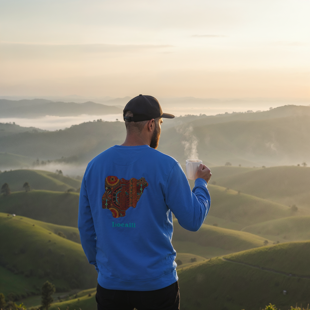 Casual Organic Nigeria Homeland Sweatshirt