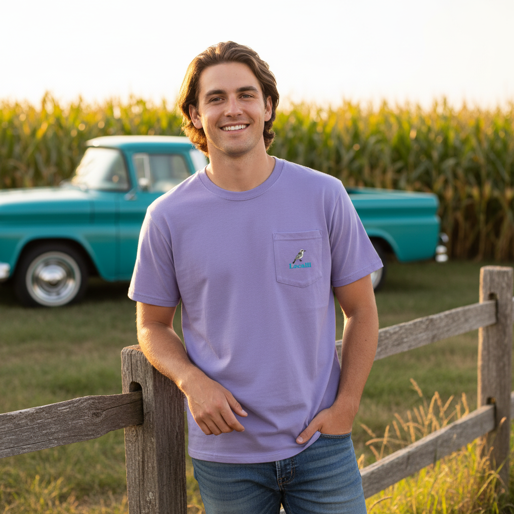 Classic Texas Bird Pocket T-Shirt