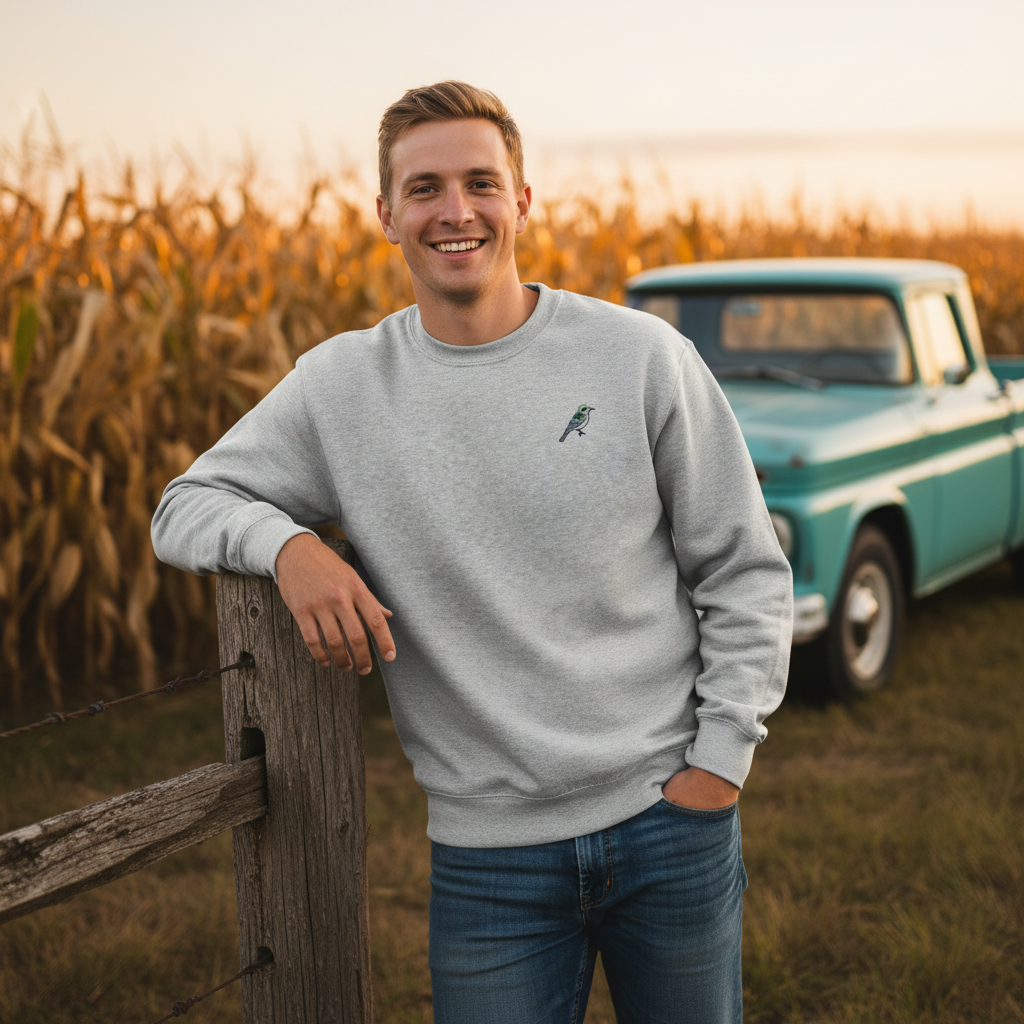 Casual Organic Texas Bird Sweatshirt