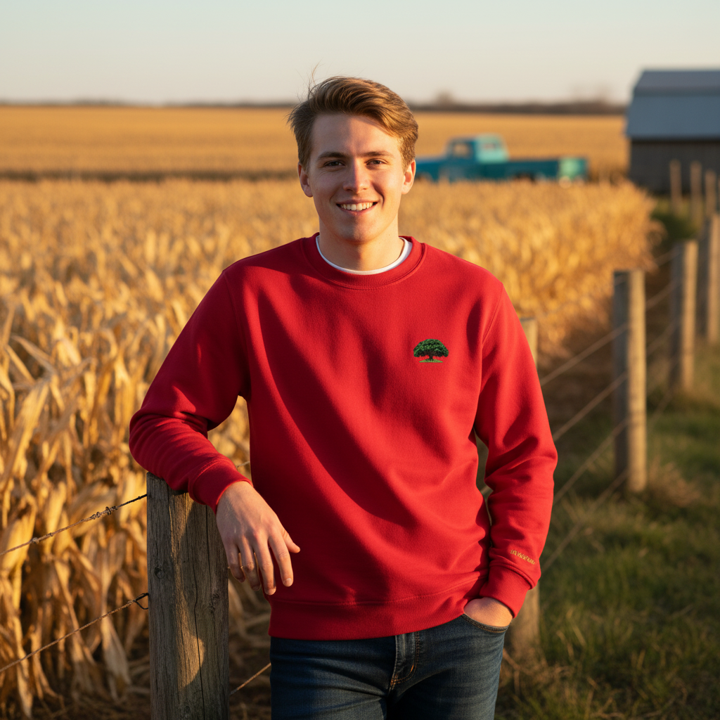 Casual Organic Texas Tree Sweatshirt