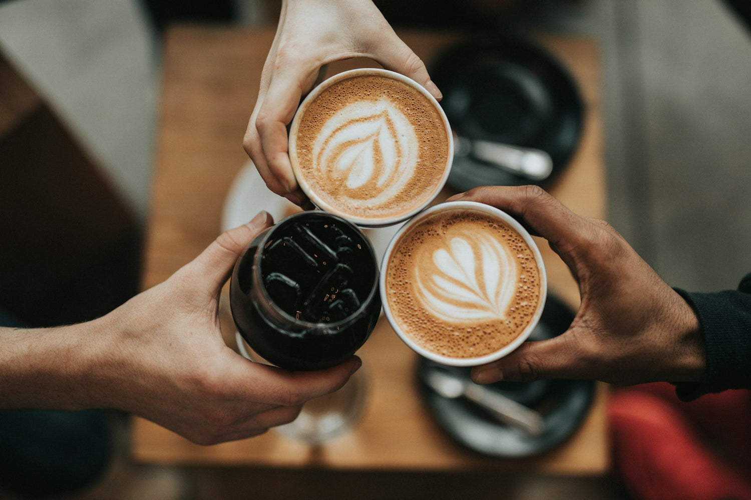 Two warm coffees shared on a slow morning