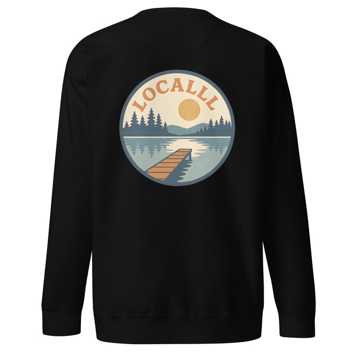 Mountain Lake Patch Sweatshirt