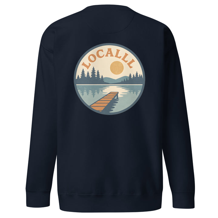 Mountain Lake Patch Sweatshirt
